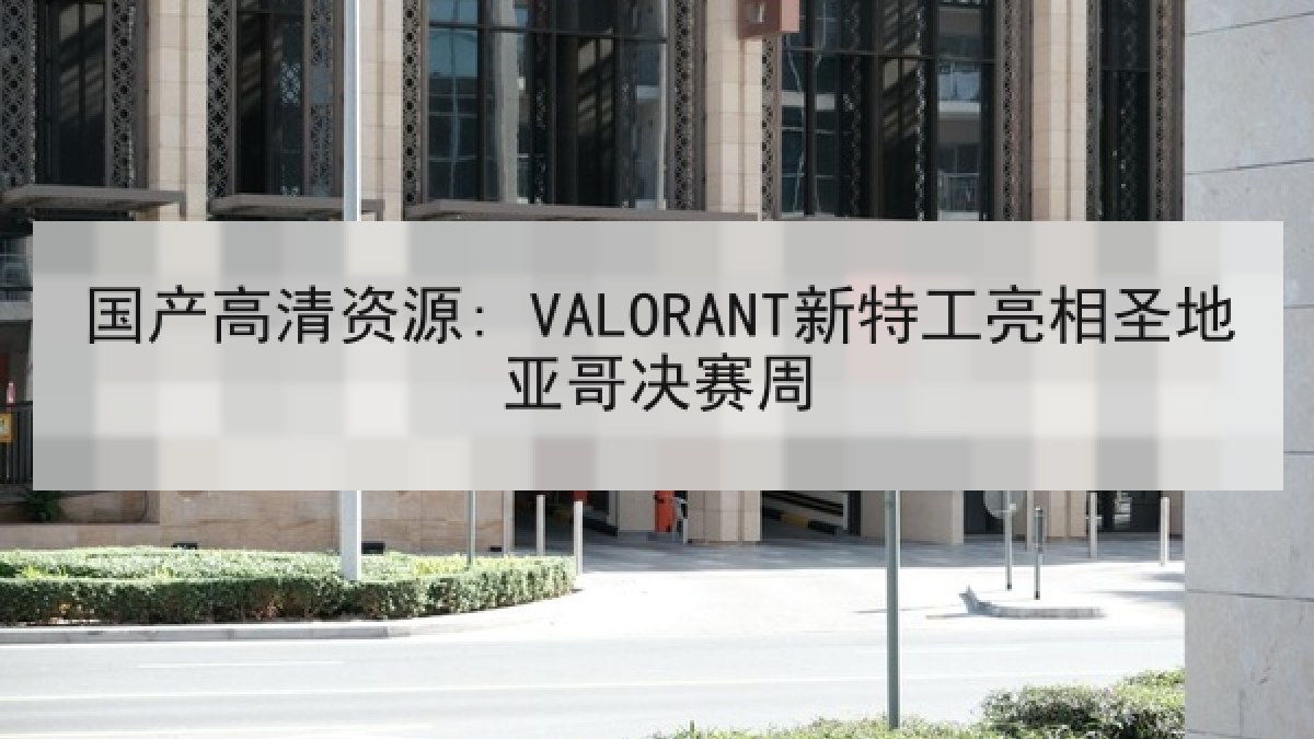 国产高清资源: VALORANT新特工亮相圣地亚哥决赛周
